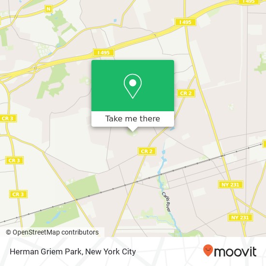 Herman Griem Park map