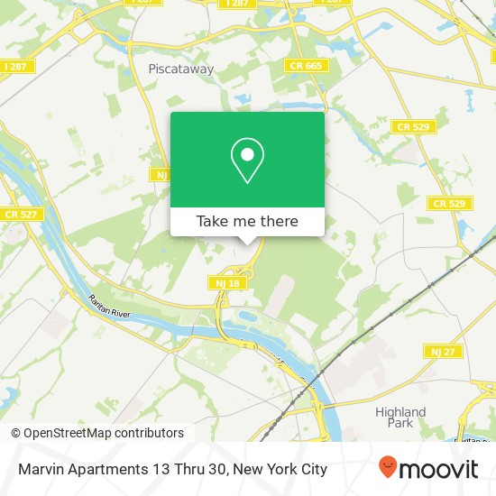 Marvin Apartments 13 Thru 30 map