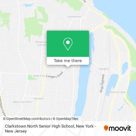 Mapa de Clarkstown North Senior High School
