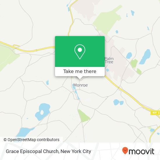 Grace Episcopal Church map