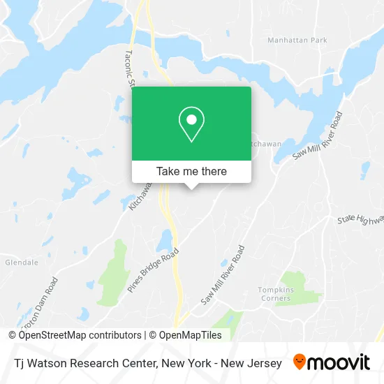 Ibm Yorktown Research Lab map