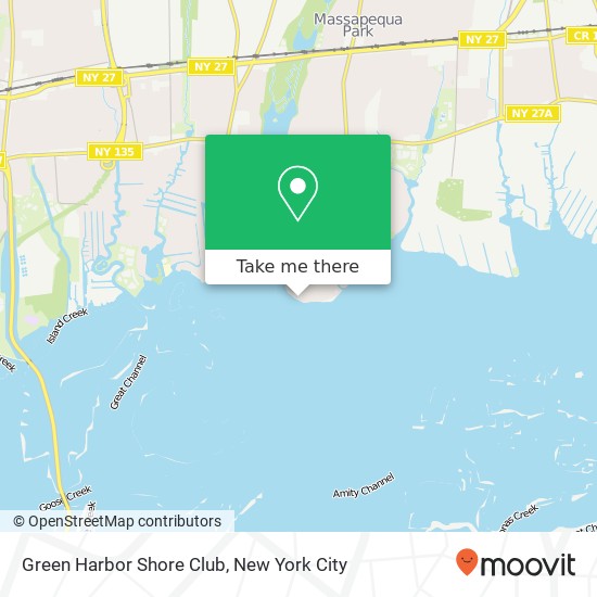 Green Harbor Shore Club map