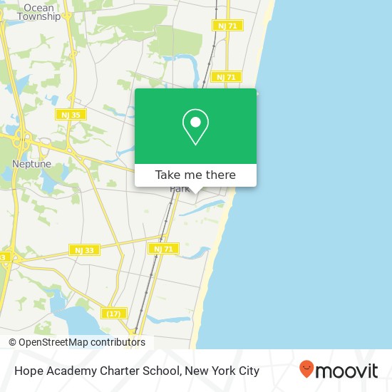 Hope Academy Charter School map
