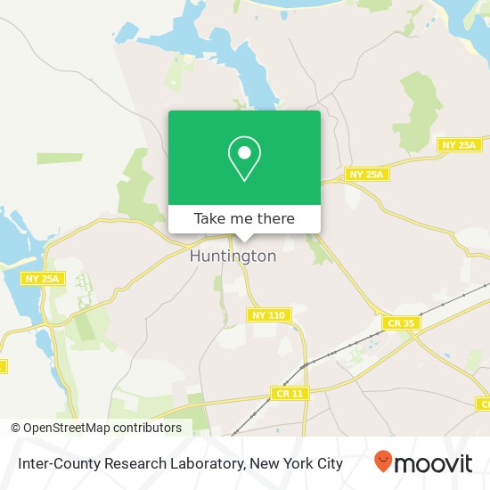 Inter-County Research Laboratory map