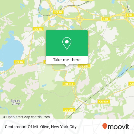 Mapa de Centercourt Of Mt. Olive