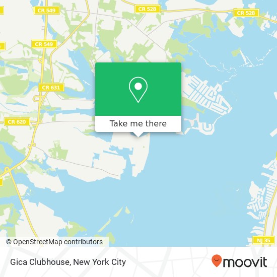 Mapa de Gica Clubhouse