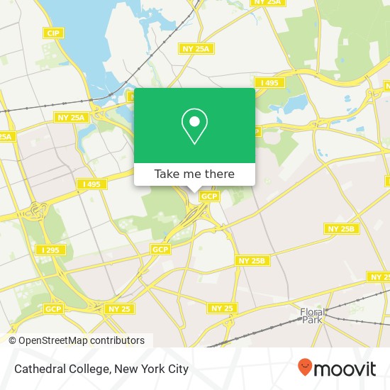 Cathedral College map