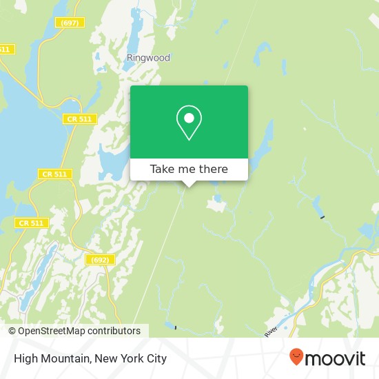 High Mountain map