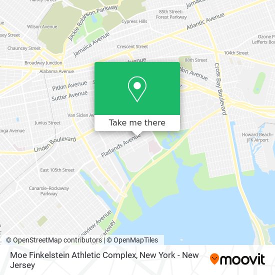 Mapa de Moe Finkelstein Athletic Complex