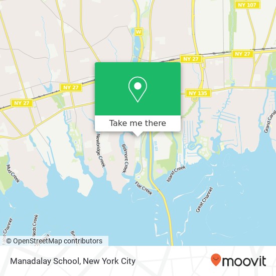 Manadalay School map