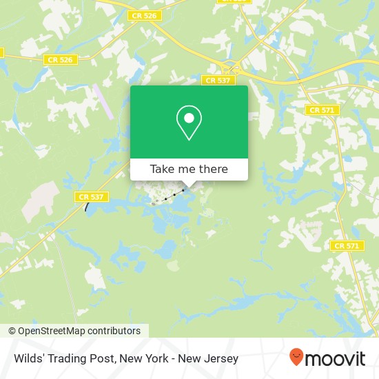 Mapa de Wilds' Trading Post