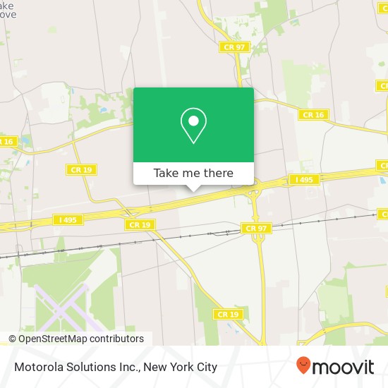 Motorola Solutions Inc. map