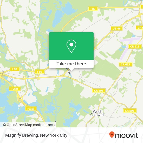 Mapa de Magnify Brewing
