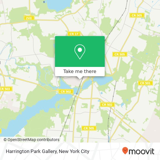 Mapa de Harrington Park Gallery