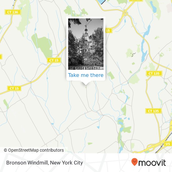 Bronson Windmill map