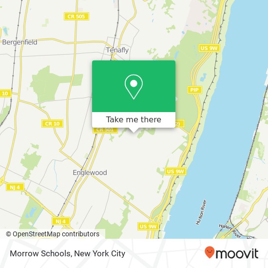 Morrow Schools map