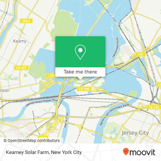 Mapa de Kearney Solar Farm