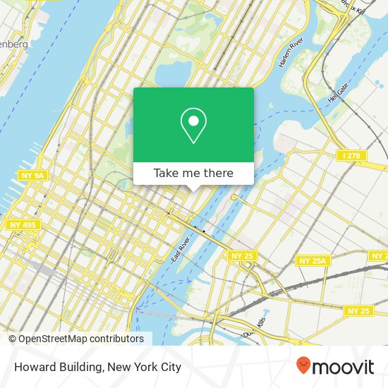 Mapa de Howard Building