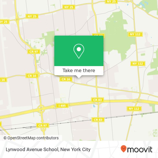 Lynwood Avenue School map
