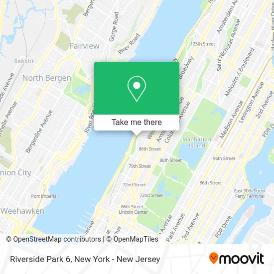 Riverside Park 6 map