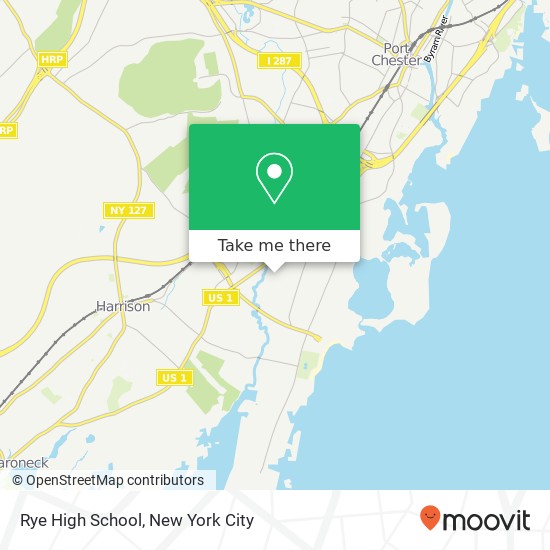 Mapa de Rye High School