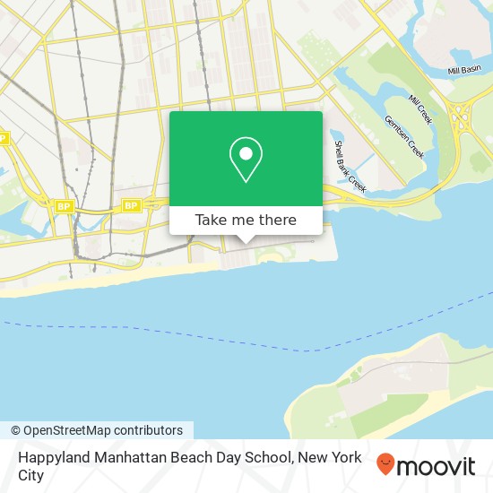 Happyland Manhattan Beach Day School map