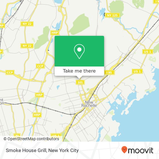 Smoke House Grill map