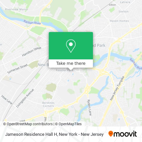 Jameson Residence Hall H map