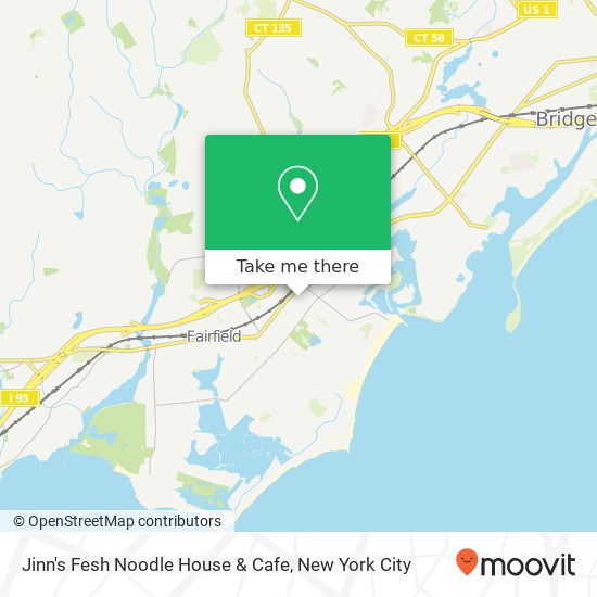 Mapa de Jinn's Fesh Noodle House & Cafe