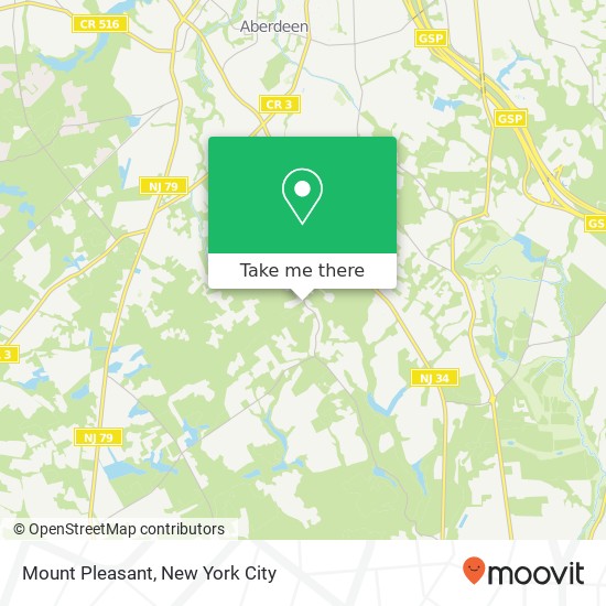 Mount Pleasant map