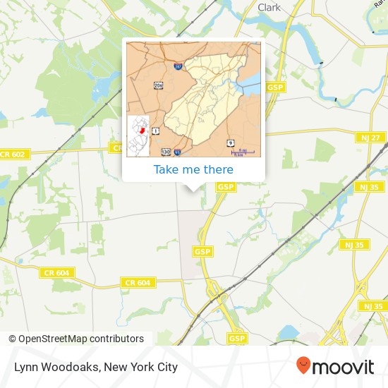 Lynn Woodoaks map