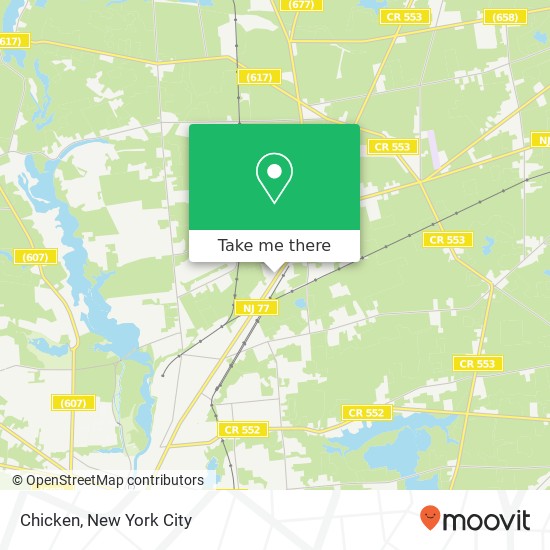 Mapa de Chicken
