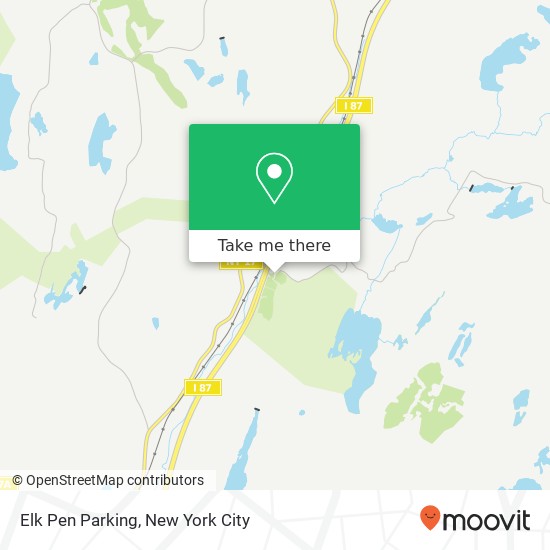 Mapa de Elk Pen Parking