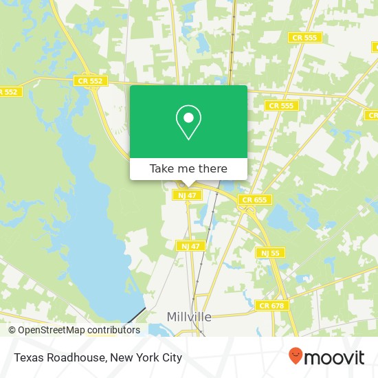 Texas Roadhouse map