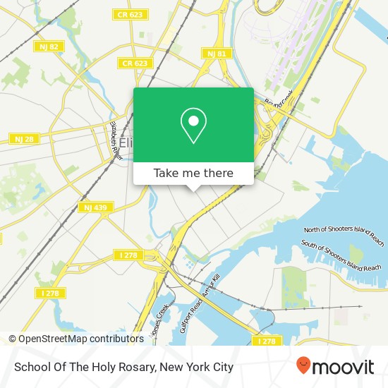 School Of The Holy Rosary map