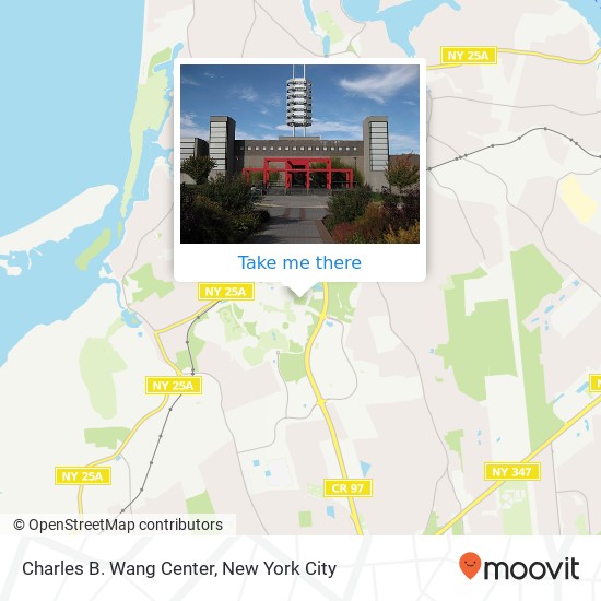 Mapa de Charles B. Wang Center