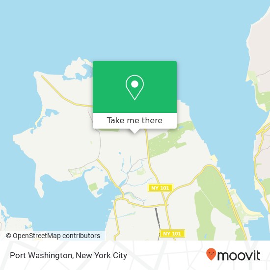 Mapa de Port Washington