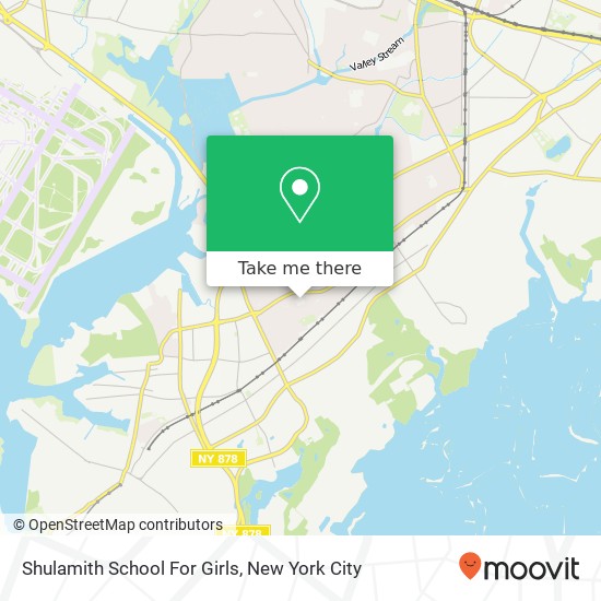 Shulamith School For Girls map