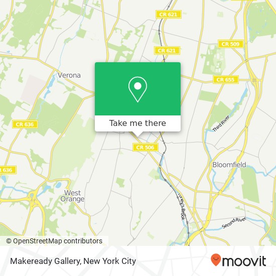 Makeready Gallery map