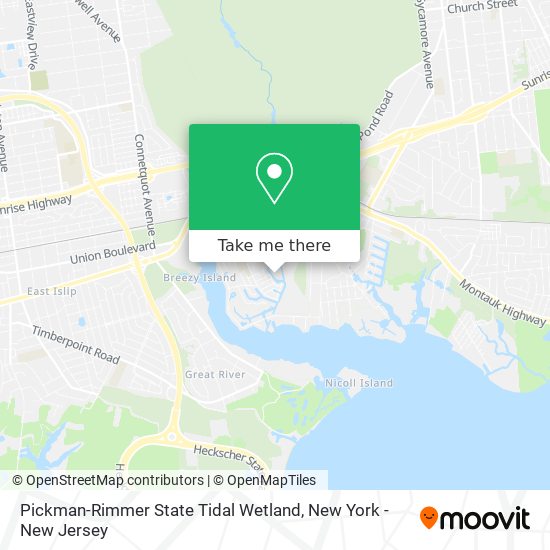 Pickman-Rimmer State Tidal Wetland map