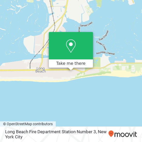 Mapa de Long Beach Fire Department Station Number 3