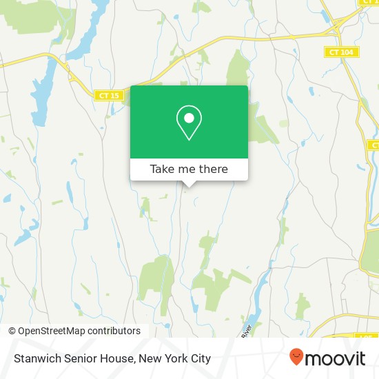 Mapa de Stanwich Senior House