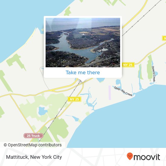 Mapa de Mattituck