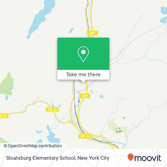 Mapa de Sloatsburg Elementary School