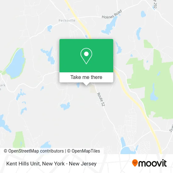 Kent Hills Unit map