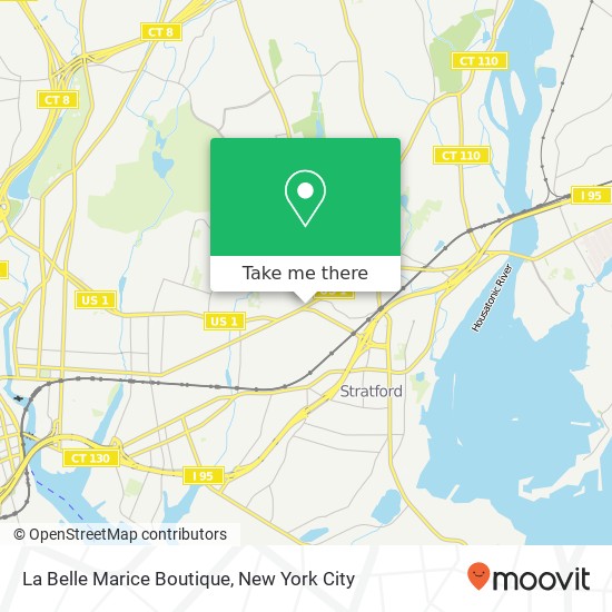 Mapa de La Belle Marice Boutique