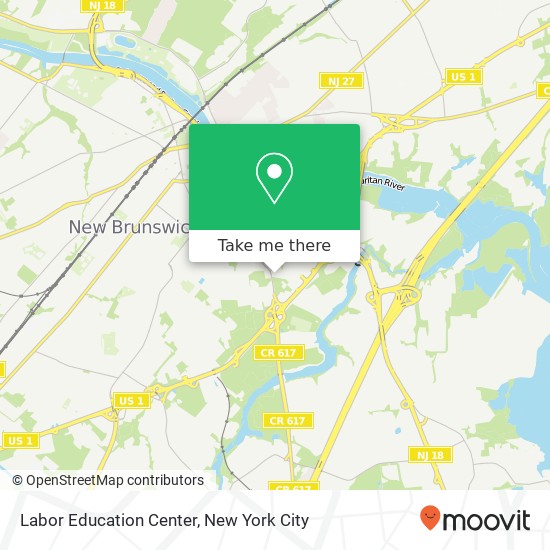 Labor Education Center map