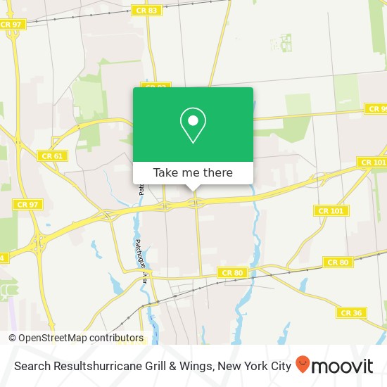 Mapa de Search Resultshurricane Grill & Wings