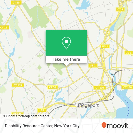 Disability Resource Center map