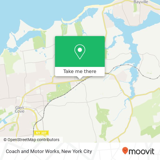 Coach and Motor Works map